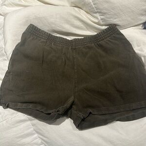 Brandy Melville Sweat Shorts (brown)